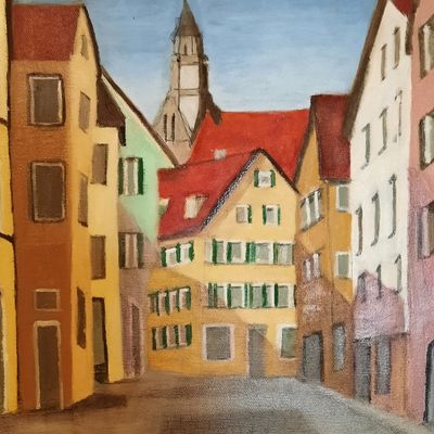 Neckargasse_30x40cm HenrietteDieter